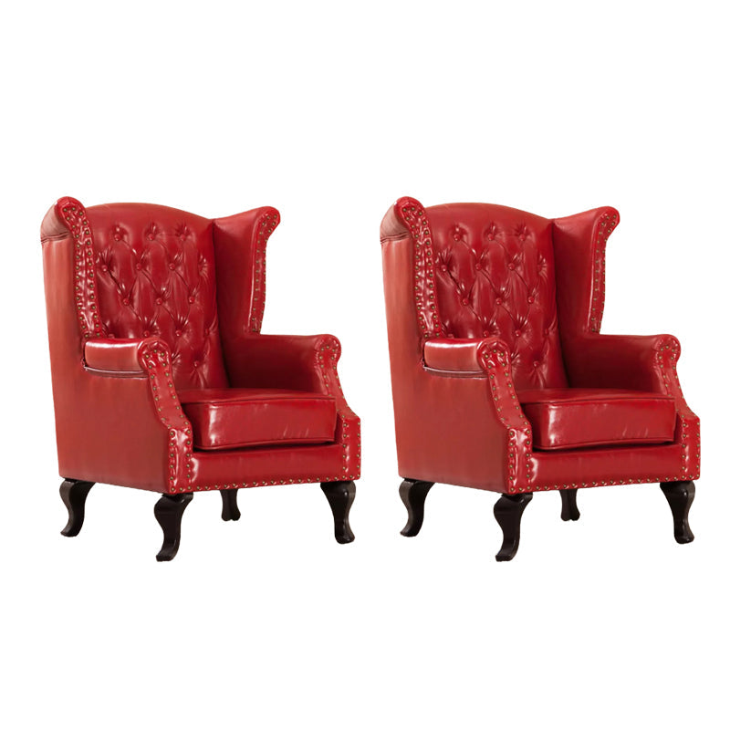 Chaise de baignade à armes roulées modernes du milieu du siècle