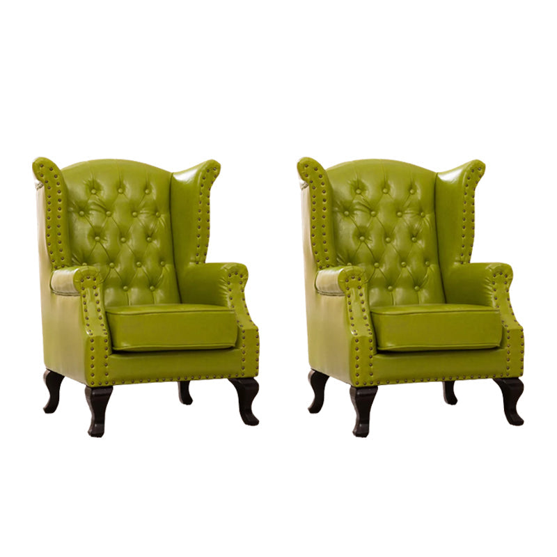 Chaise de baignade à armes roulées modernes du milieu du siècle