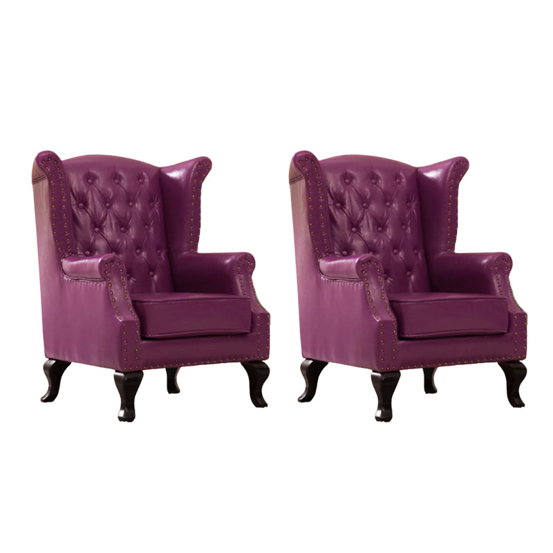 Chaise de baignade à armes roulées modernes du milieu du siècle