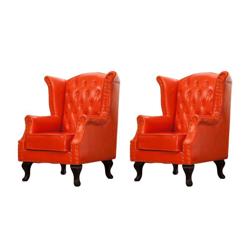 Chaise de baignade à armes roulées modernes du milieu du siècle