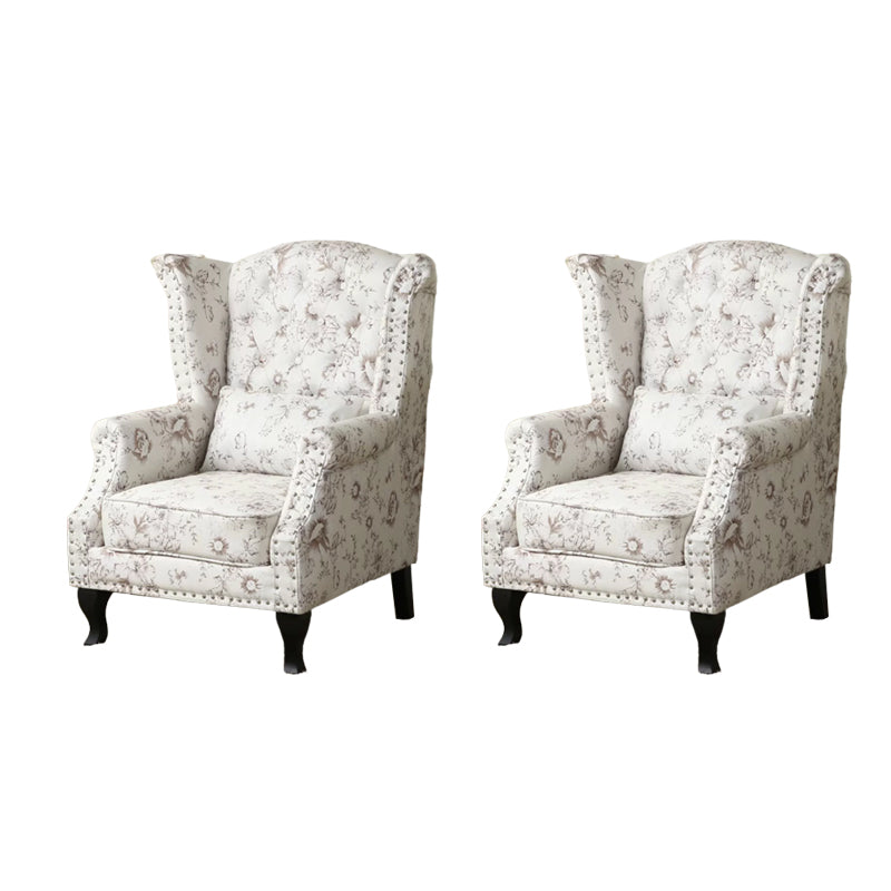 Chaise de baignade à armes roulées modernes du milieu du siècle