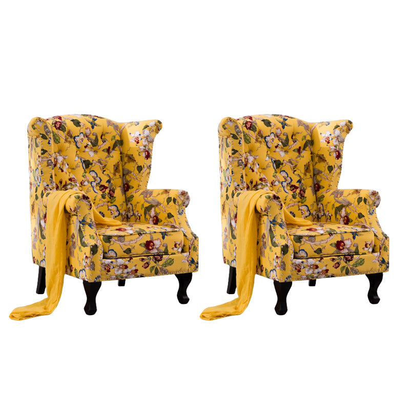 Chaise de baignade à armes roulées modernes du milieu du siècle