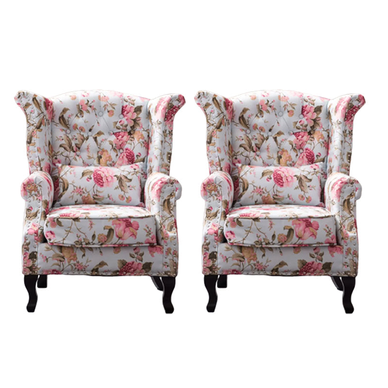 Chaise de baignade à armes roulées modernes du milieu du siècle