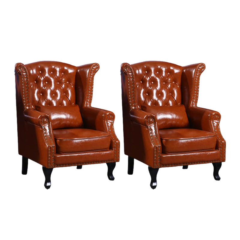 Chaise de baignade à armes roulées modernes du milieu du siècle