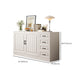 Modern White Rectangle Accent Cabinet Solid Wood Storage Cabinet Clearhalo 'Cabinets & Chests' 'cabinets_chests' 'furn' 'furn_cabinets_chests' 'Furniture' 'Living Room Furniture' 6851971