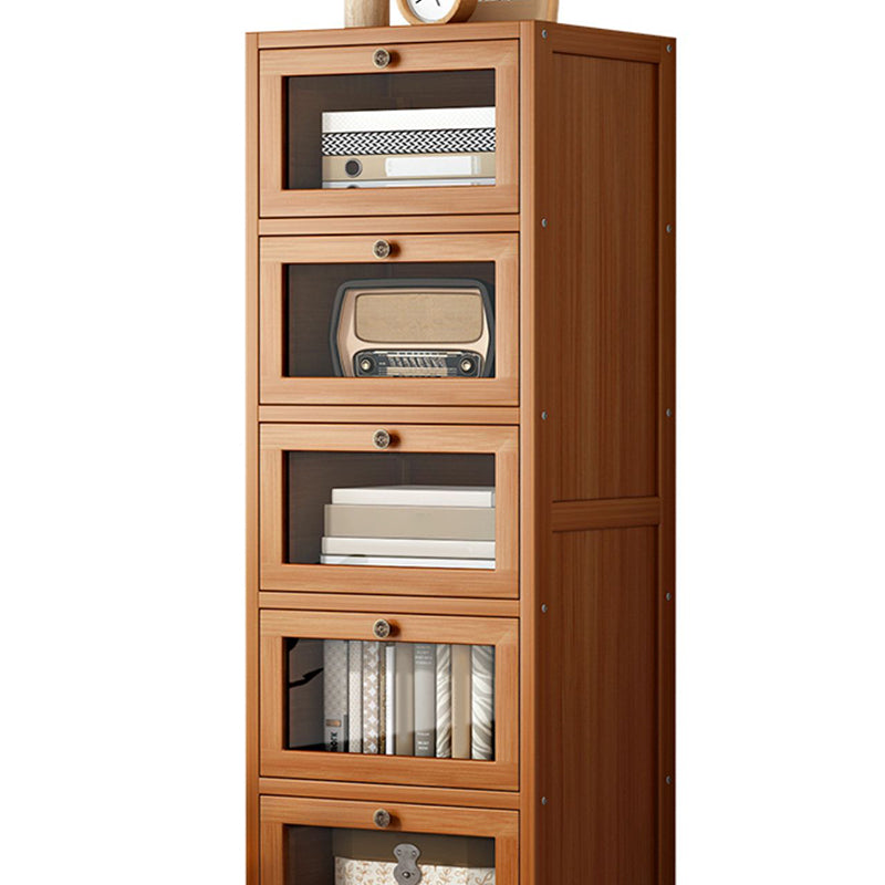 Modern Rectangle Accent Cabinet Glass Scratch Resistant Storage Cabinet Clearhalo 'Cabinets & Chests' 'cabinets_chests' 'furn' 'furn_cabinets_chests' 'Furniture' 'Living Room Furniture' 6852005