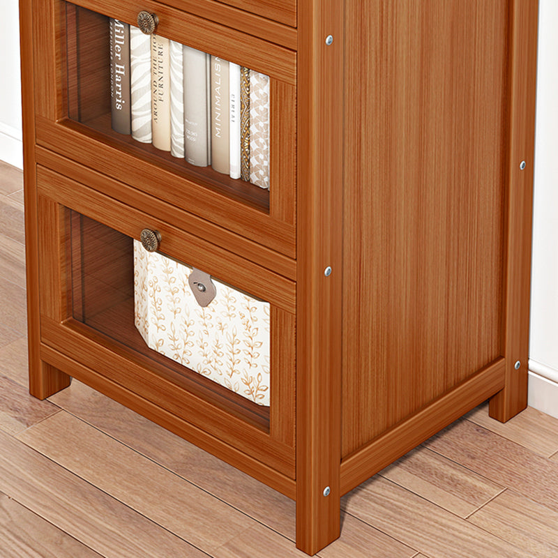 Modern Rectangle Accent Cabinet Glass Scratch Resistant Storage Cabinet Clearhalo 'Cabinets & Chests' 'cabinets_chests' 'furn' 'furn_cabinets_chests' 'Furniture' 'Living Room Furniture' 6852007