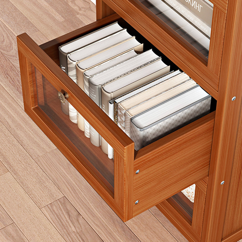 Modern Rectangle Accent Cabinet Glass Scratch Resistant Storage Cabinet Clearhalo 'Cabinets & Chests' 'cabinets_chests' 'furn' 'furn_cabinets_chests' 'Furniture' 'Living Room Furniture' 6852008