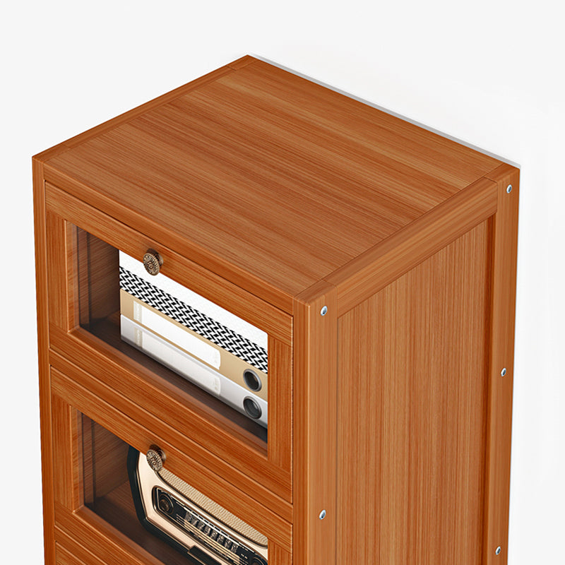 Modern Rectangle Accent Cabinet Glass Scratch Resistant Storage Cabinet Clearhalo 'Cabinets & Chests' 'cabinets_chests' 'furn' 'furn_cabinets_chests' 'Furniture' 'Living Room Furniture' 6852009