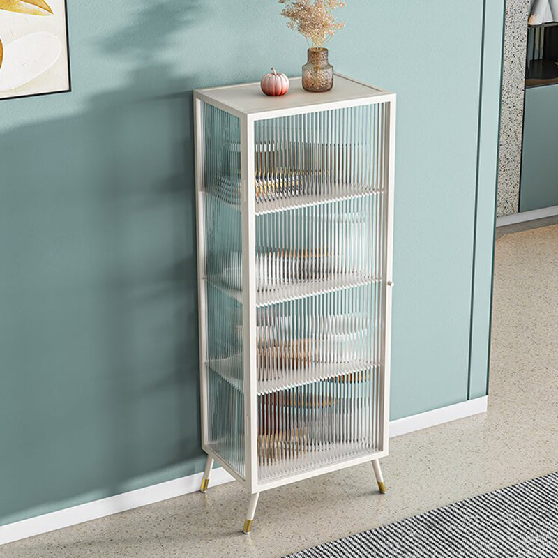 Industrial Rectangle Cabinet Glass Water Resistant Storage Cabinet Clearhalo 'Cabinets & Chests' 'cabinets_chests' 'furn' 'furn_cabinets_chests' 'Furniture' 'Living Room Furniture' 6852039