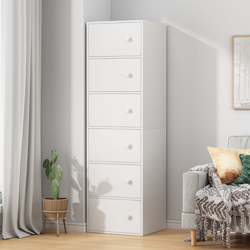 Contemporary Rectangle Storage Cabinet with Wooden Knobs Doors Clearhalo 'Cabinets & Chests' 'cabinets_chests' 'furn' 'furn_cabinets_chests' 'Furniture' 'Living Room Furniture' 6852046