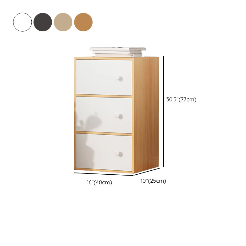Contemporary Rectangle Storage Cabinet with Wooden Knobs Doors Clearhalo 'Cabinets & Chests' 'cabinets_chests' 'furn' 'furn_cabinets_chests' 'Furniture' 'Living Room Furniture' 6852071