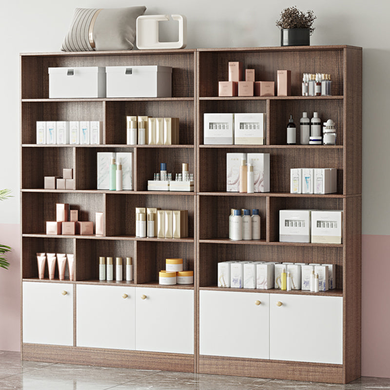 Contemporary Rectangle Wooden Cabinet with Shelves Storage Cabinet Clearhalo 'Cabinets & Chests' 'cabinets_chests' 'furn' 'furn_cabinets_chests' 'Furniture' 'Living Room Furniture' 6852084