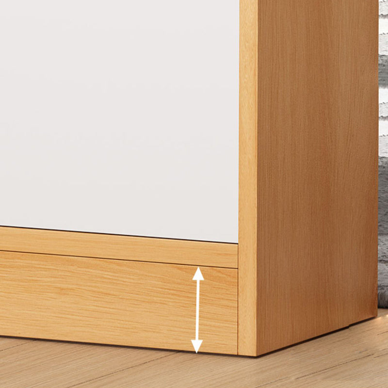 Contemporary Wooden Cabinet with Shelves Rectangle Storage Cabinet Clearhalo 'Cabinets & Chests' 'cabinets_chests' 'furn' 'furn_cabinets_chests' 'Furniture' 'Living Room Furniture' 6852126