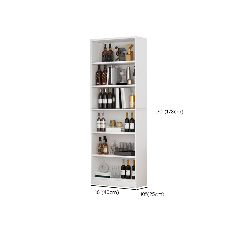 Contemporary Wooden Cabinet with Shelves Rectangle Storage Cabinet Clearhalo 'Cabinets & Chests' 'cabinets_chests' 'furn' 'furn_cabinets_chests' 'Furniture' 'Living Room Furniture' 6852130