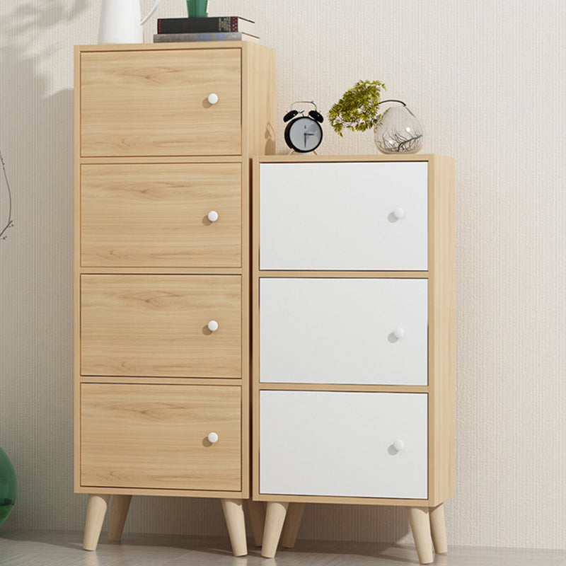 Contemporary Wooden Accent Cabinet with Knobs Doors and Straight Legs Clearhalo 'Cabinets & Chests' 'cabinets_chests' 'furn' 'furn_cabinets_chests' 'Furniture' 'Living Room Furniture' 6852218