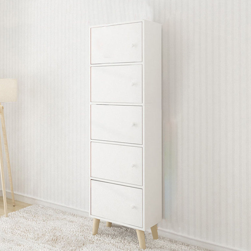 Contemporary Wooden Accent Cabinet with Knobs Doors and Straight Legs Clearhalo 'Cabinets & Chests' 'cabinets_chests' 'furn' 'furn_cabinets_chests' 'Furniture' 'Living Room Furniture' 6852221