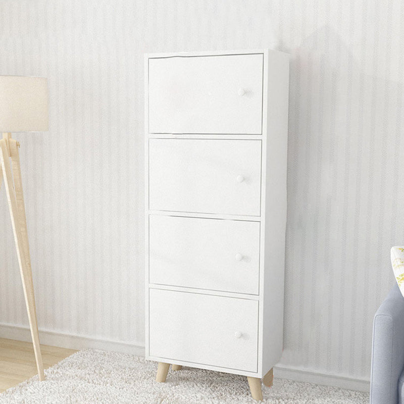 Contemporary Wooden Accent Cabinet with Knobs Doors and Straight Legs Clearhalo 'Cabinets & Chests' 'cabinets_chests' 'furn' 'furn_cabinets_chests' 'Furniture' 'Living Room Furniture' 6852222