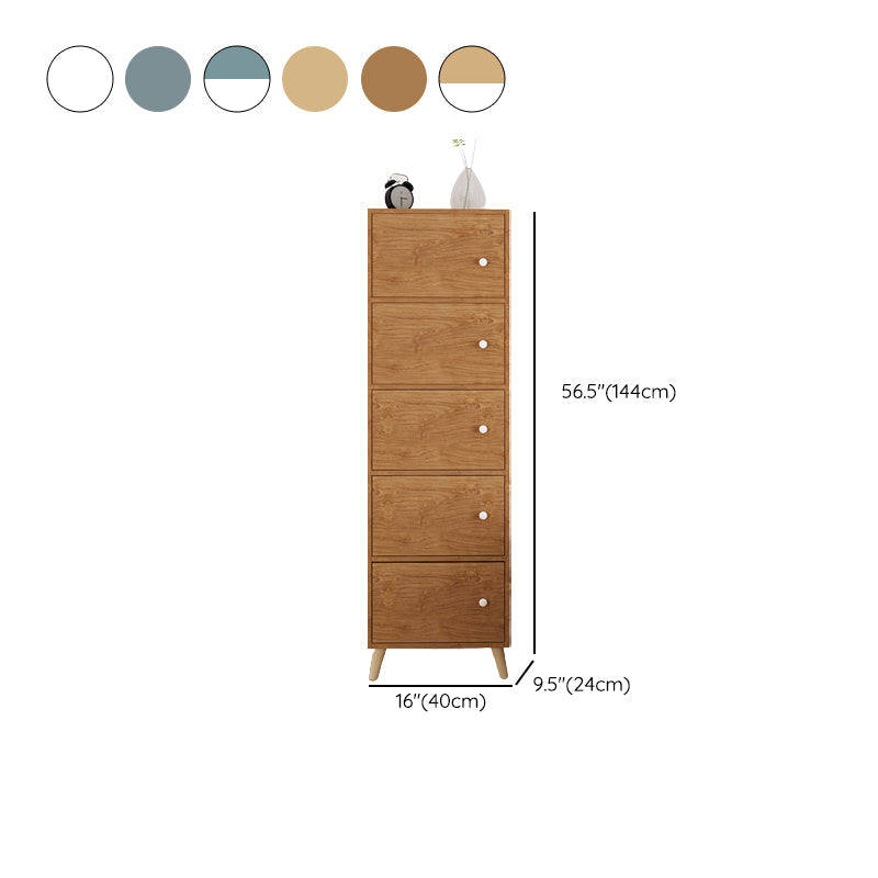 Contemporary Wooden Accent Cabinet with Knobs Doors and Straight Legs Clearhalo 'Cabinets & Chests' 'cabinets_chests' 'furn' 'furn_cabinets_chests' 'Furniture' 'Living Room Furniture' 6852245