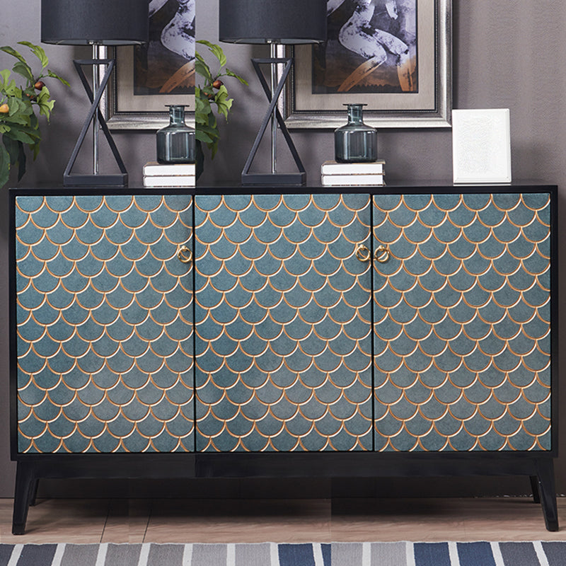Industrial Accent Cabinet with Cup Pulls Doors and Straight Legs Clearhalo 'Cabinets & Chests' 'cabinets_chests' 'furn' 'furn_cabinets_chests' 'Furniture' 'Living Room Furniture' 6852283