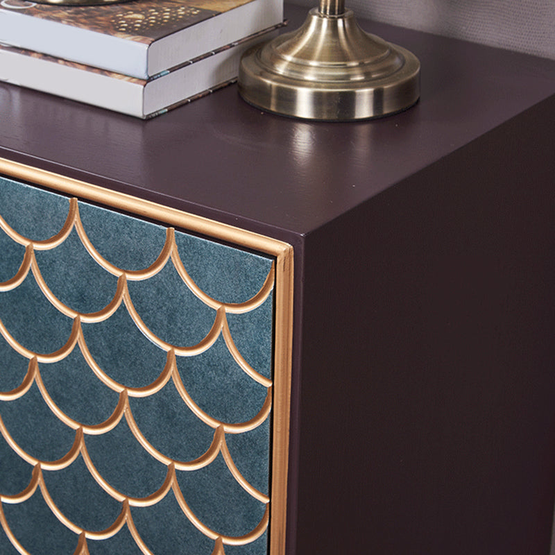 Industrial Accent Cabinet with Cup Pulls Doors and Straight Legs Clearhalo 'Cabinets & Chests' 'cabinets_chests' 'furn' 'furn_cabinets_chests' 'Furniture' 'Living Room Furniture' 6852287