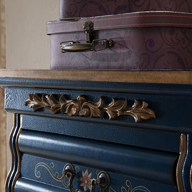 Mid-Century Modern Rectangle Chest with 7 Drawers and Cabriole Legs Clearhalo 'Cabinets & Chests' 'cabinets_chests' 'furn' 'furn_cabinets_chests' 'Furniture' 'Living Room Furniture' 6852328