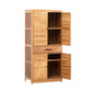 Industrial Rectangle Cabinet Knobs Storage Cabinet with Doors 1 Natural Clearhalo 'Cabinets & Chests' 'cabinets_chests' 'furn' 'furn_cabinets_chests' 'Furniture' 'Living Room Furniture' 6852378