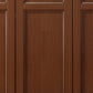 Rubberwood Traditional Storage Cabinet Matte Finish Cabinet with Hinged Doors