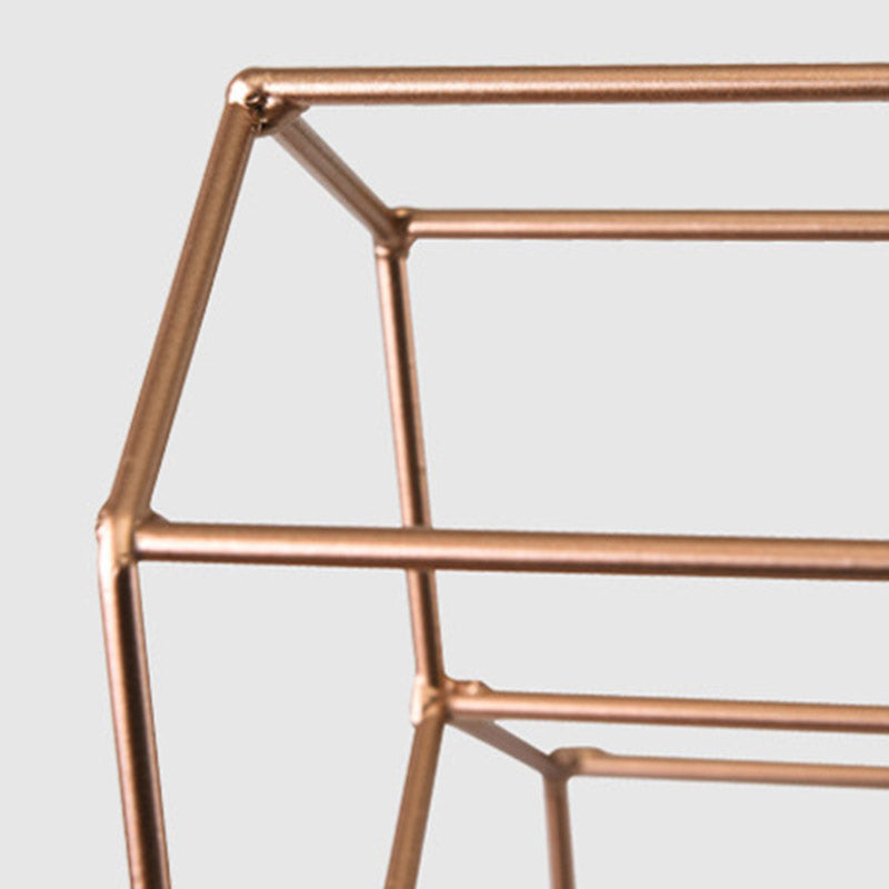 Iron Tabletop Wine Glass Rack Modern Stackable Wine Bottle Holder in Gold Clearhalo 'furn' 'furn_wine_racks' 'Furniture' 'Kitchen & Dining Furniture' 'Wine Racks' 'wine_racks' 6852600