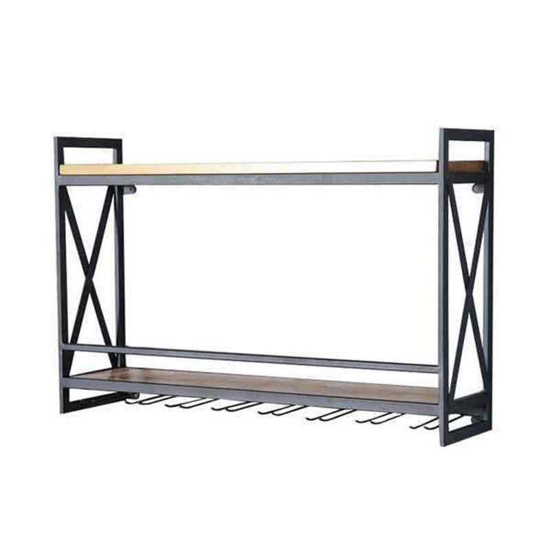 Rack à vin en acier.