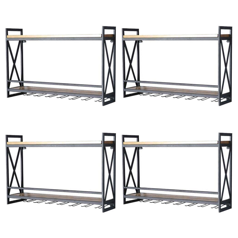 Rack à vin en acier.