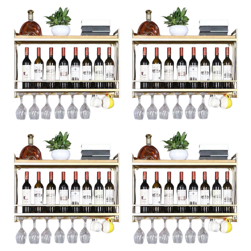 Stalen wijnrek Moderne wandrek