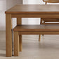 Simplicity Dinette Table Solid Wood Rectangle Dinner Table in Brown Clearhalo 'Dining Tables & Seating' 'Dining Tables' 'dining_table' 'furn' 'furn_dining_table' 'Furniture' 'Kitchen & Dining Furniture' 6853039