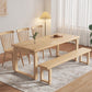 Tavolo da pranzo stile semplicità Tavolo da pranzo rettangolare in legno massello per la casa