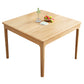 Table de salle à manger de Style simple, Table de dîner rectangulaire en bois massif pour la cuisine