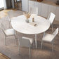 Sintered Stone Dining Table Modern Round Dining Table for Kitchen