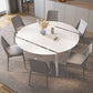 Sintered Stone Dining Table Modern Round Dining Table for Kitchen