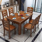 Solid Wood Dining Table Modern Rectangle Dining Table for Dining Room