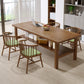 Simplicity Dinette Table Solid Wood Rectangle Dining Room Table in Brown 63"L x 31.5"W x 29.5"H Without Chairs Clearhalo 'Dining Tables & Seating' 'Dining Tables' 'dining_table' 'furn' 'furn_dining_table' 'Furniture' 'Kitchen & Dining Furniture' 6853213