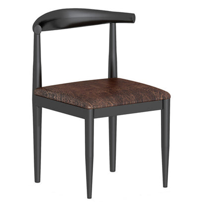 工業用1/5ピースダイニングセット長方形の木製ダイニングテーブルミルクティーショップ