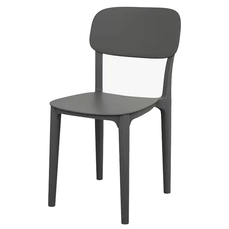 Sillas de comedor de estilo moderno silla de comedor de plástico de plástico
