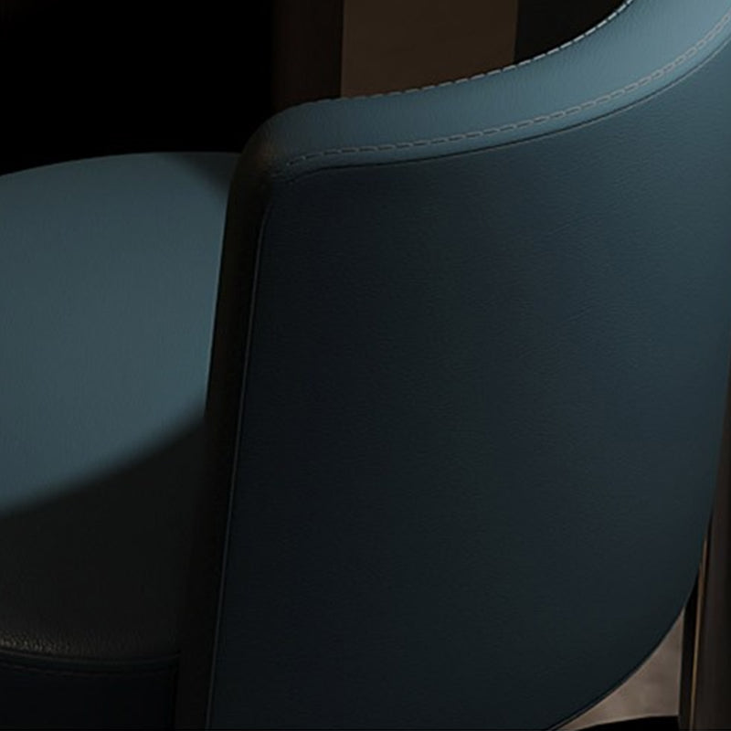 Sgabello da bar per bar in pelle sollevabile in stile industriale con gambe metalliche per casa