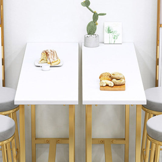 1/3/4/5/7 Pieces Counter Height Pub Set Rectangular Bistro Set