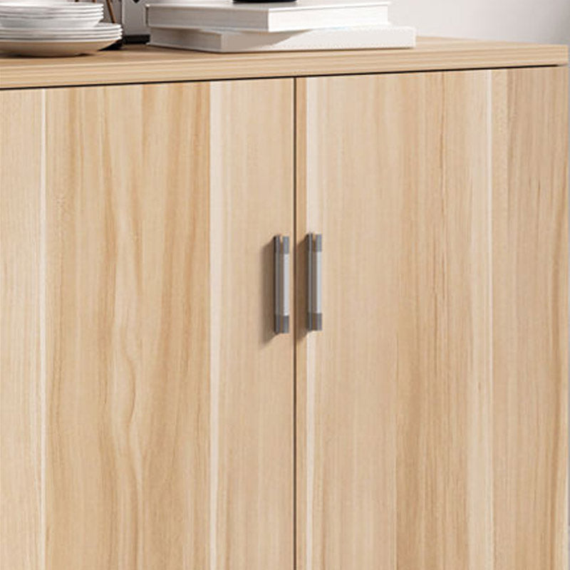 Mesa de buffet de madera gabinete aparador de estilo moderno con gabinetes