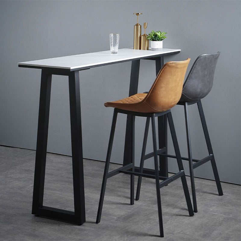 1/2/3 Pieces Pub Table Set Industrial Bar Stool and Table Set Clearhalo 'Bar Furniture' 'furn' 'furn_home_bar_bar_sets' 'Furniture' 'Home Bars & Bar Sets' 'home_bar_bar_sets' 'Kitchen & Dining Furniture' 6854015