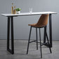 1/2/3 Pieces Pub Table Set Industrial Bar Stool and Table Set 2 Pieces: Table, Yellow Stools Clearhalo 'Bar Furniture' 'furn' 'furn_home_bar_bar_sets' 'Furniture' 'Home Bars & Bar Sets' 'home_bar_bar_sets' 'Kitchen & Dining Furniture' 6854022