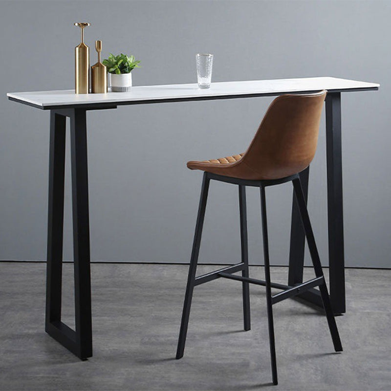 1/2/3 Pieces Pub Table Set Industrial Bar Stool and Table Set 2 Pieces: Table, Yellow Stools Clearhalo 'Bar Furniture' 'furn' 'furn_home_bar_bar_sets' 'Furniture' 'Home Bars & Bar Sets' 'home_bar_bar_sets' 'Kitchen & Dining Furniture' 6854022