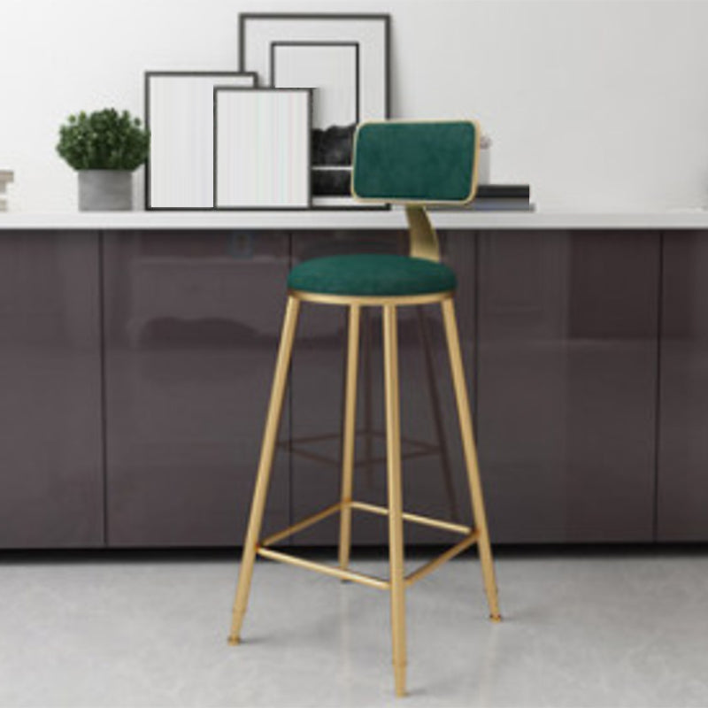 1/4/7 Pieces Pub Dining Set Modern Faux Marble Bar Stool and Table Set Green 30"H Stool (Single) Clearhalo 'Bar Furniture' 'furn' 'furn_home_bar_bar_sets' 'Furniture' 'Home Bars & Bar Sets' 'home_bar_bar_sets' 'Kitchen & Dining Furniture' 6854063