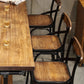1/4/7 Pieces Pub Dining Set Rectangular Counter Height Pub Set Clearhalo 'Bar Furniture' 'furn' 'furn_home_bar_bar_sets' 'Furniture' 'Home Bars & Bar Sets' 'home_bar_bar_sets' 'Kitchen & Dining Furniture' 6854100