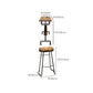 1/4/7 Pieces Pub Dining Set Rectangular Counter Height Pub Set Clearhalo 'Bar Furniture' 'furn' 'furn_home_bar_bar_sets' 'Furniture' 'Home Bars & Bar Sets' 'home_bar_bar_sets' 'Kitchen & Dining Furniture' 6854115